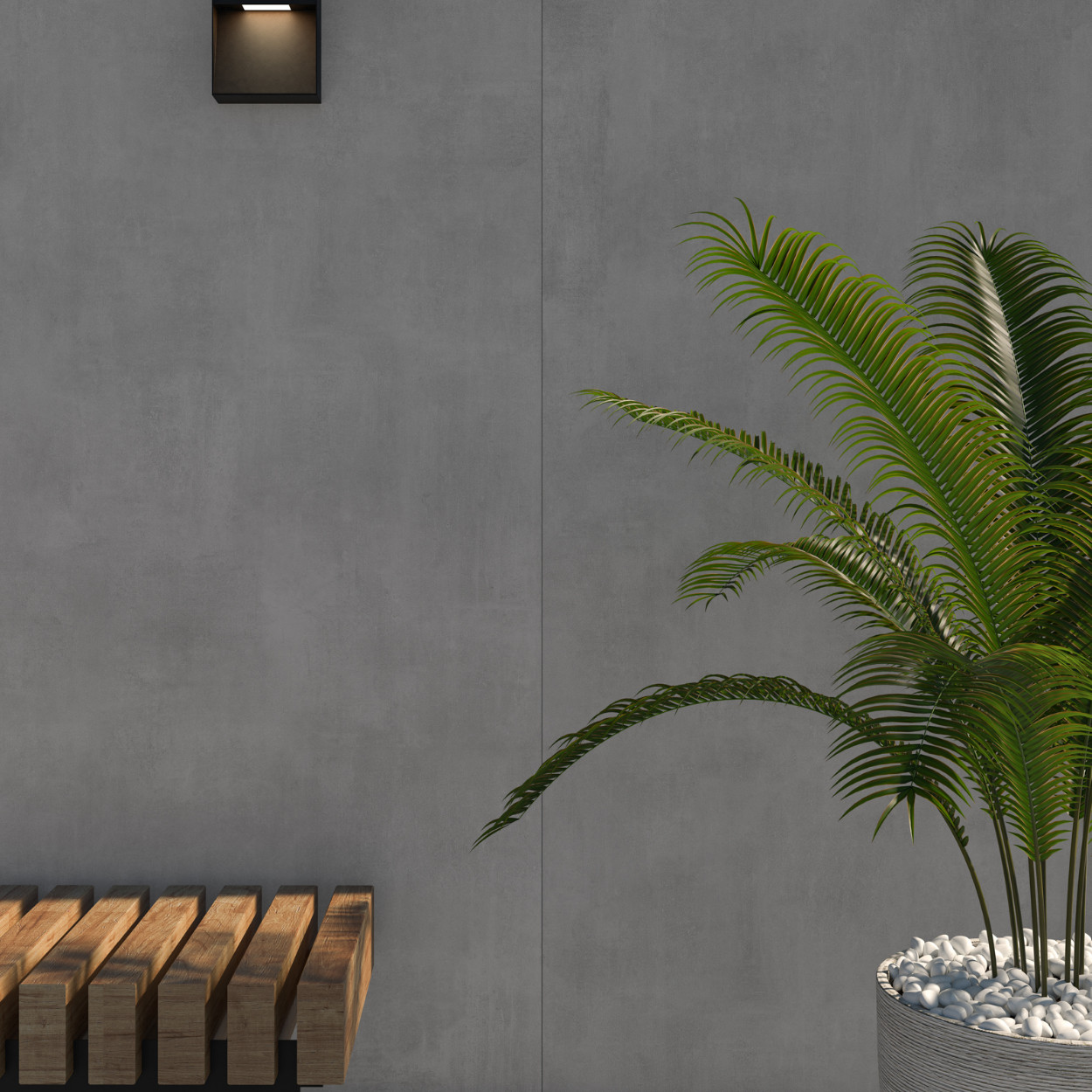 Ecoceramic Vloertegel Baltimore 30x60cm Gris